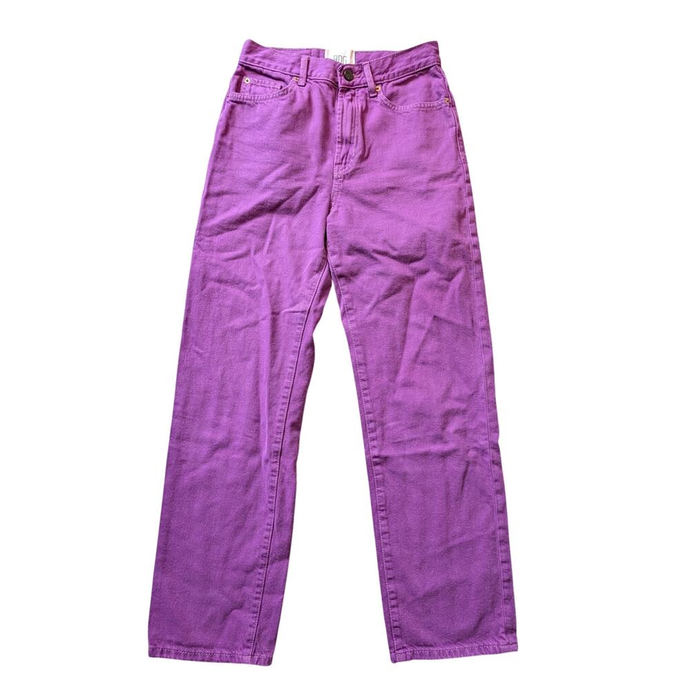 BDG Urban Outfitters Jeans Womens 27 Purple High Rise Cowboy Straight Leg Denim